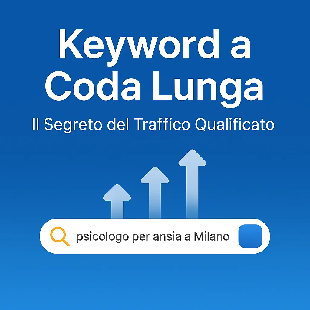 Keyword a coda lunga: esempio di ricerca «psicologo per ansia a Milano»